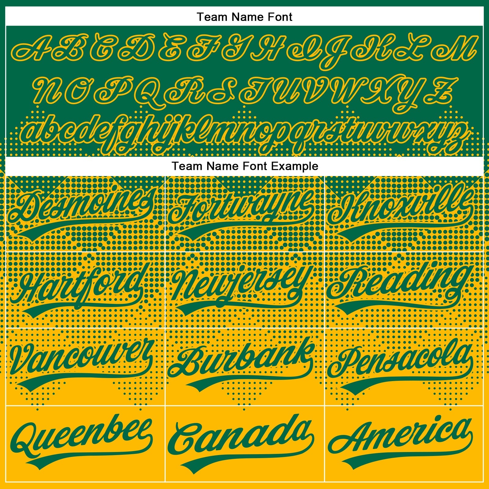 Custom Kelly Green Gold 3D Gradient Square Shape Two-Button Unisex Softball Jersey