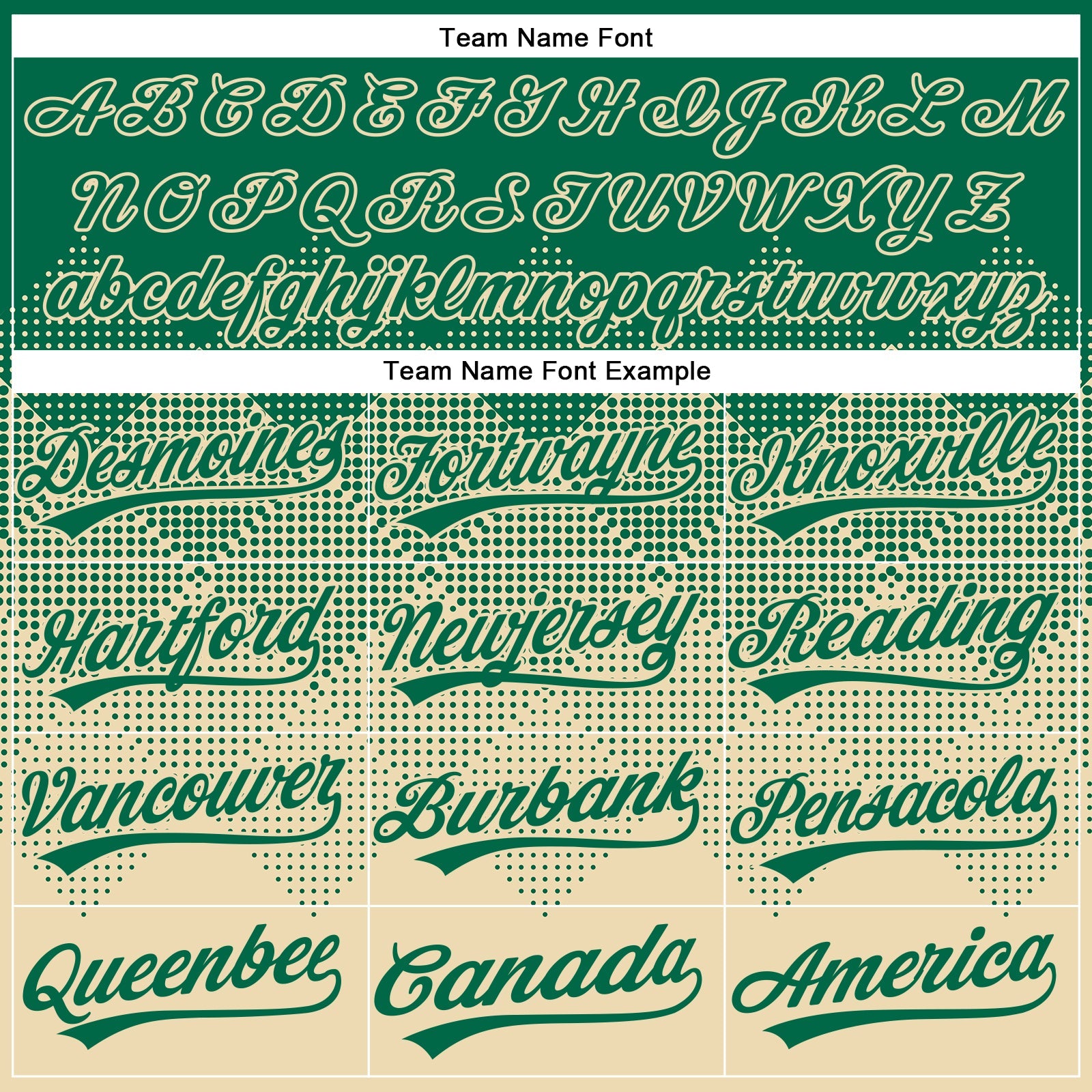 Custom Kelly Green Cream 3D Gradient Square Shape Two-Button Unisex Softball Jersey