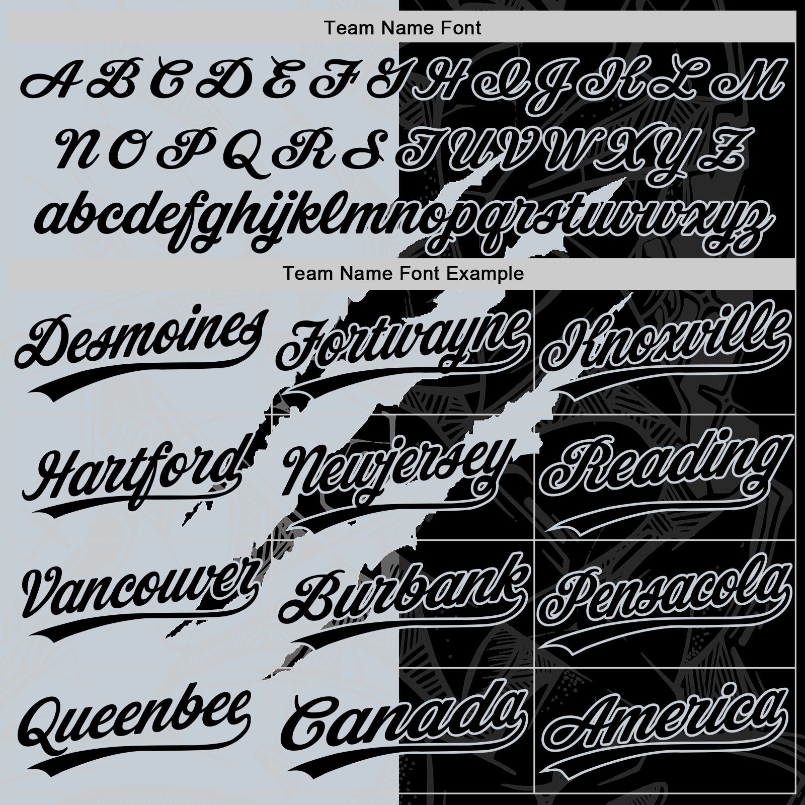 Custom Graffiti Pattern Black-Silver 3D Scratch Two-Button Unisex Softball Jersey