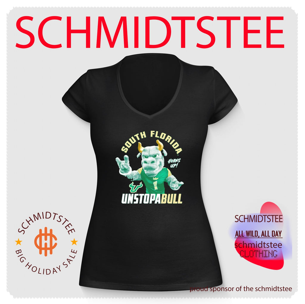 South Florida Bulls Rocky Mascot Unstopabull Horns Up shirt