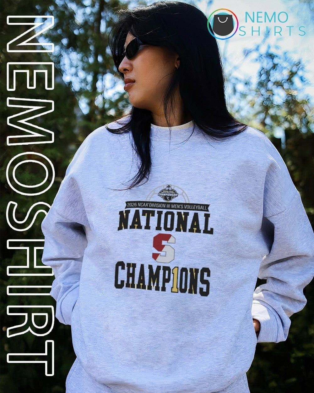 Springfield College national champions 2026 NCAA Division III men’s volleyball shirt