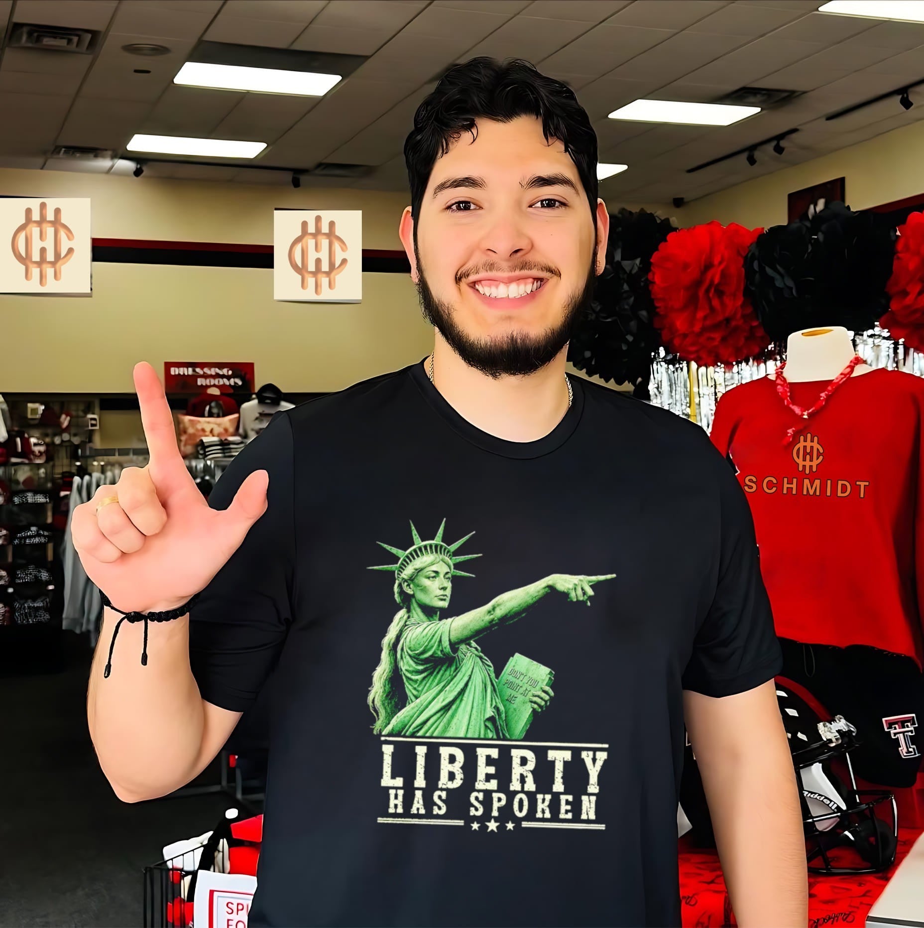 Statue of Liberty Don’t You Point at Me Liberty Has Spoken shirt