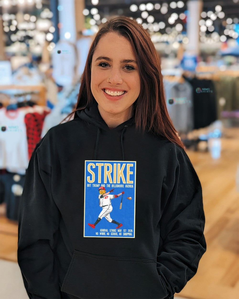 Strike out Trump and the billionaires agenda shirt