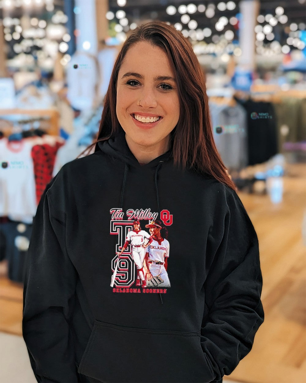 T9 Tia Milloy Oklahoma Sooners shirt