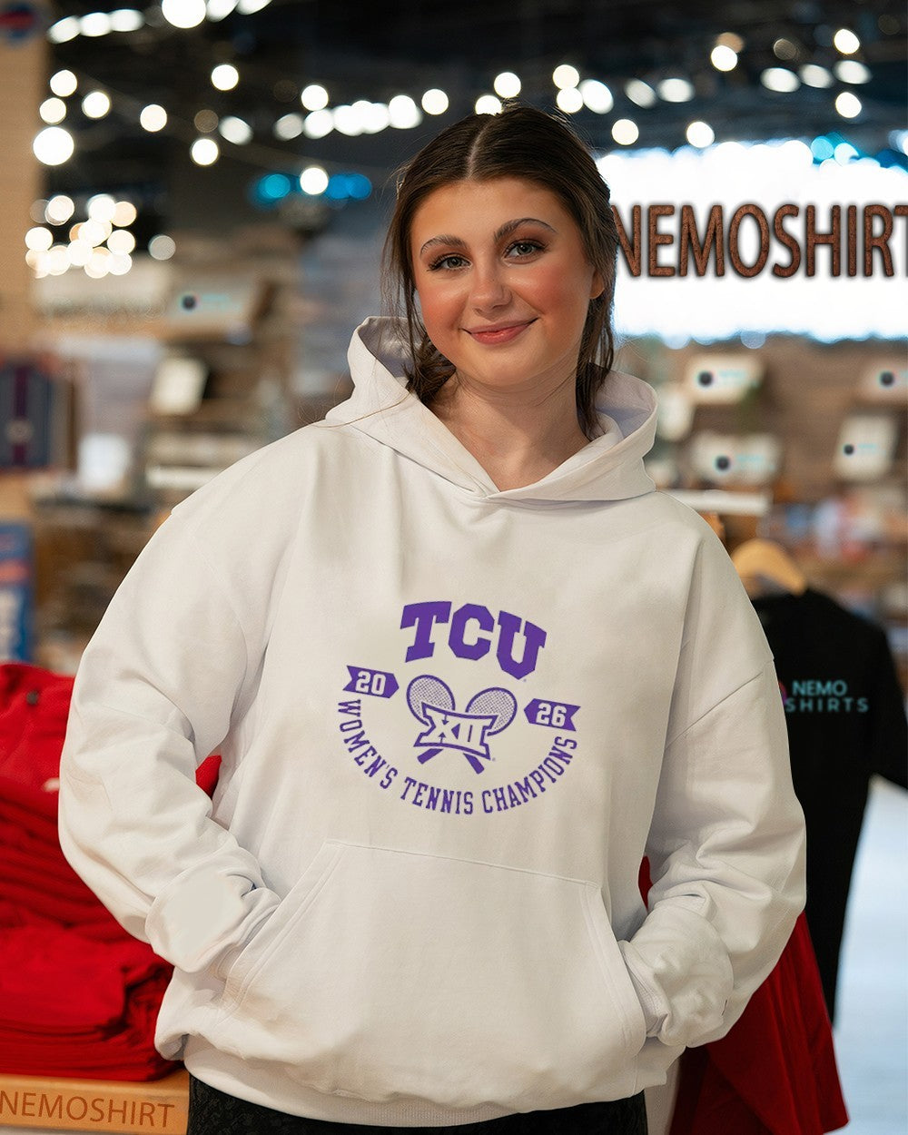 TCU Horned Frogs women’s tennis champions 2026 Big 12 shirt