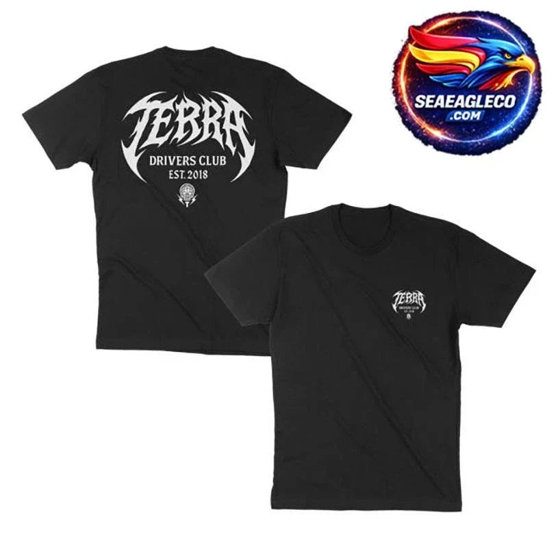 Terry Crew Drivers Club Black Two Sided Shirt Unisex