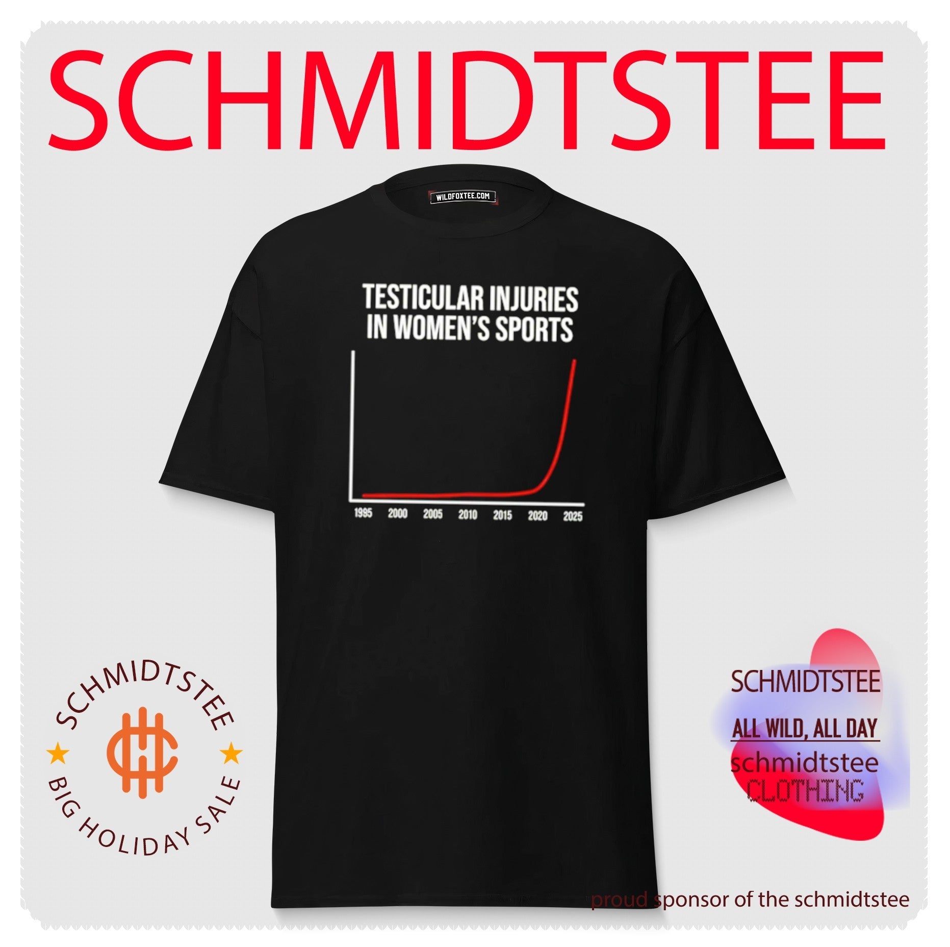 Testicular Injuries in Women’s Sports Chart shirt