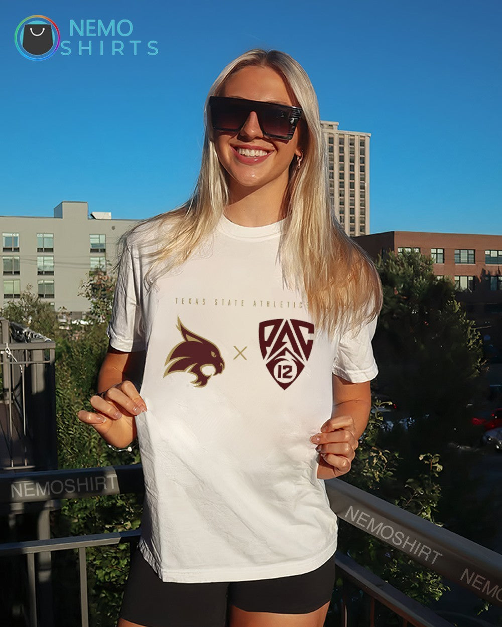 Texas State Bobcats PAC-12 shirt