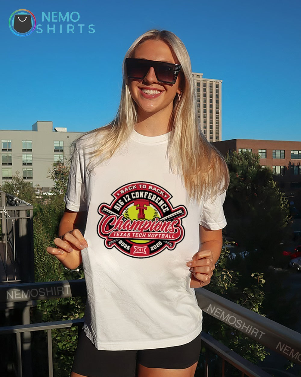 Texas Tech Red Raiders softball 2026 Big 12 Champions shirt