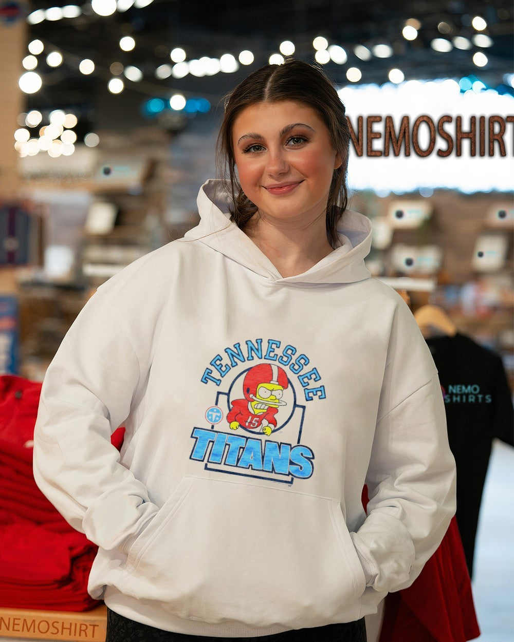 The Simpsons Bart x Tennessee Titans shirt