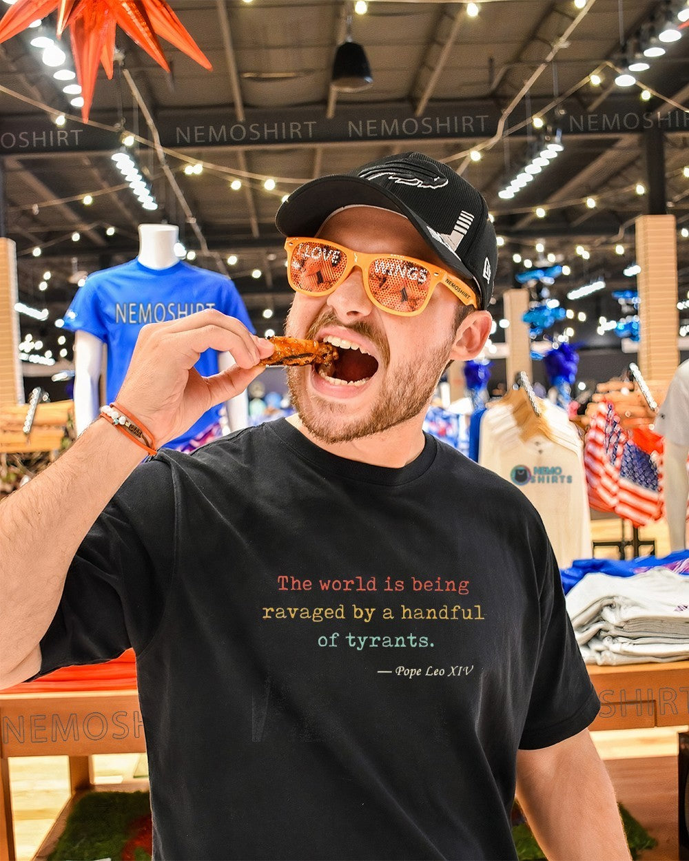The world is being ravaged by a handful of tyrants Pope Leo XIV quote shirt