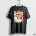 Top Dont Stop Believin Santa T Shirt Sweater