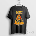 Trending Army Black Knights In My Veins Jesus In My Heart Premium T Shirts Sweater