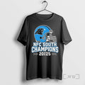 Trending Carolina Panthers Nfc South 2025 Champions Helmet