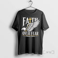Trending Faith Over Fear Christian Believer Inspirational Graphic