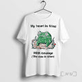 Trending Frog Rage My Heart Is Filled With Courage The Cou Is Silent Premium