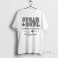 Trending Georgia Bulldogs Vs Ole Miss 2026 Allstate Sugar Bowl Street Tiles Premium T Shirts
