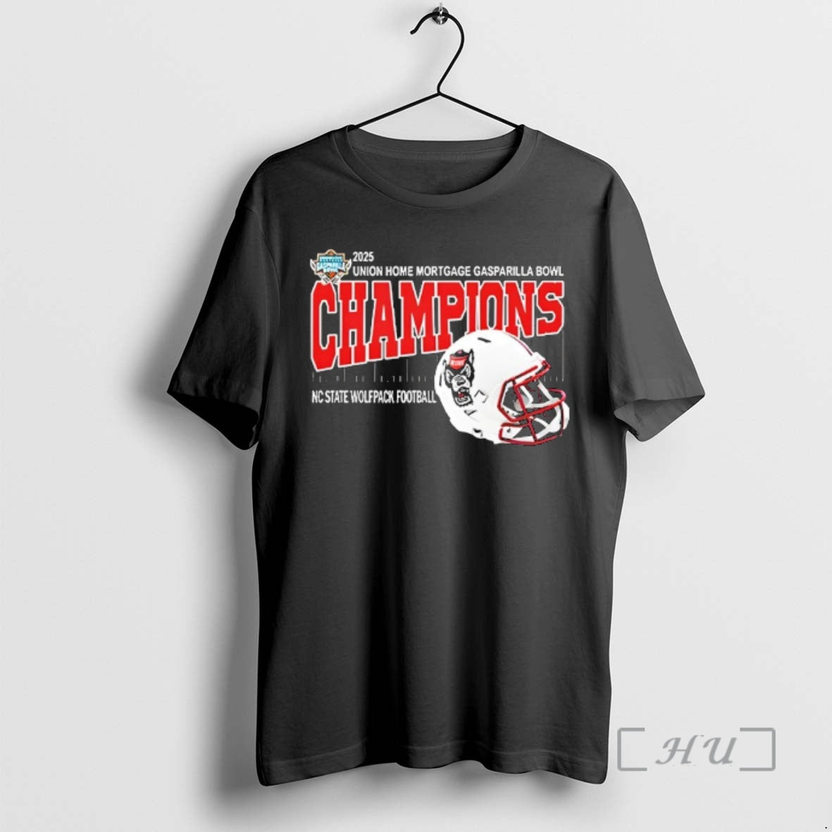 Trending Nc State Wolfpack Football Are 2025 Union Home Mortgage Gasparilla Bowl Champions Helmet Premium