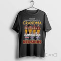 Trending Never Underestimate A Grandma Who Loves The Washington Redskins Legends Signatures Premium T Shirts