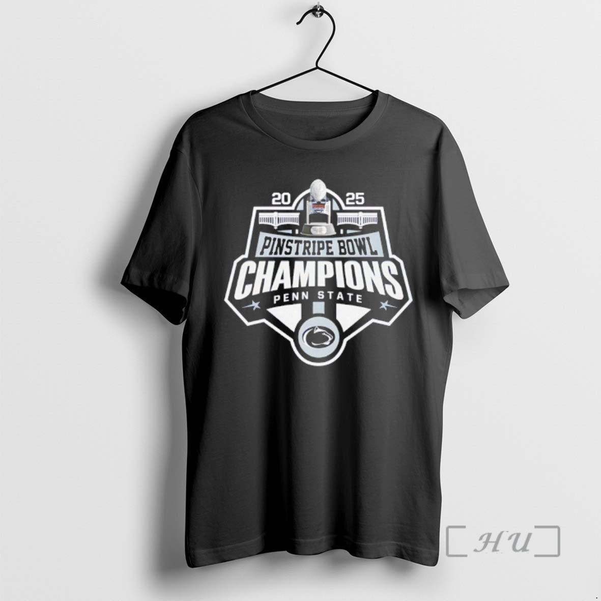 Trending Penn State Nittany Lions 2025 Pinstripe Bowl Champions Logo
