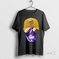 Trending Skull Wearing A Cap And Smile Minnesota Vikings Fans