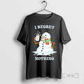 Trending Snowman I Regret Nothing Christmas