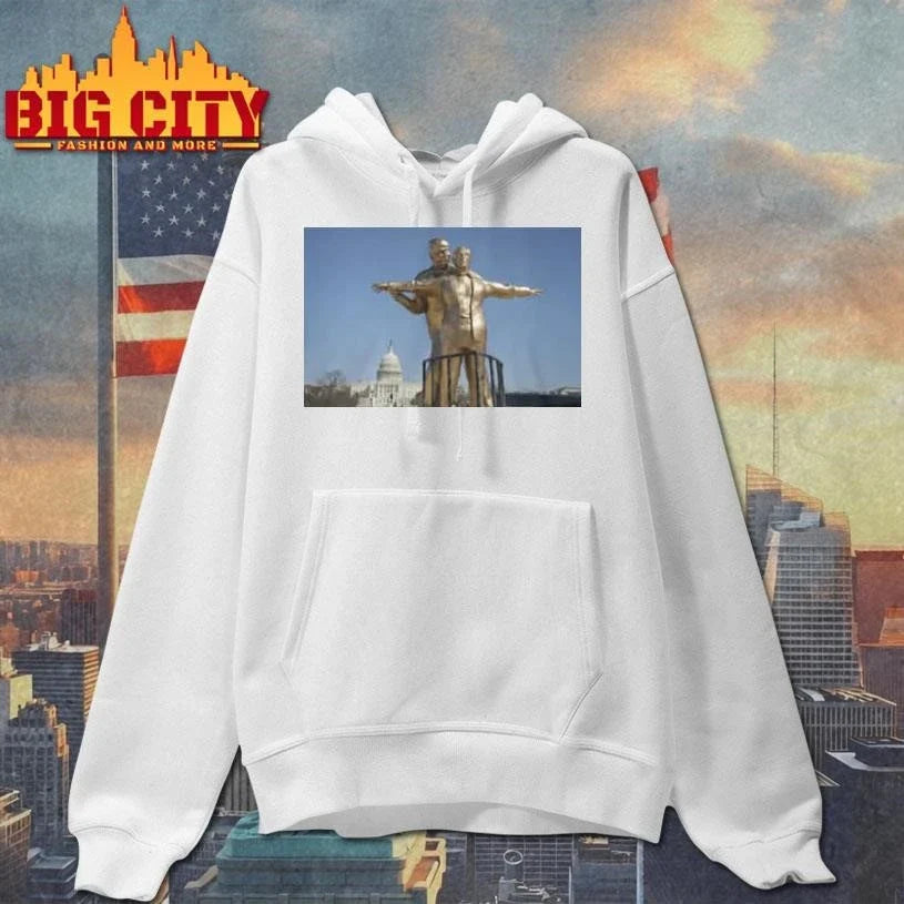 Trump and Epstein Titanic Statue Shirt Unisex