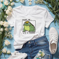 Trust me I’m a prince derpy frog wearing a crown shirt