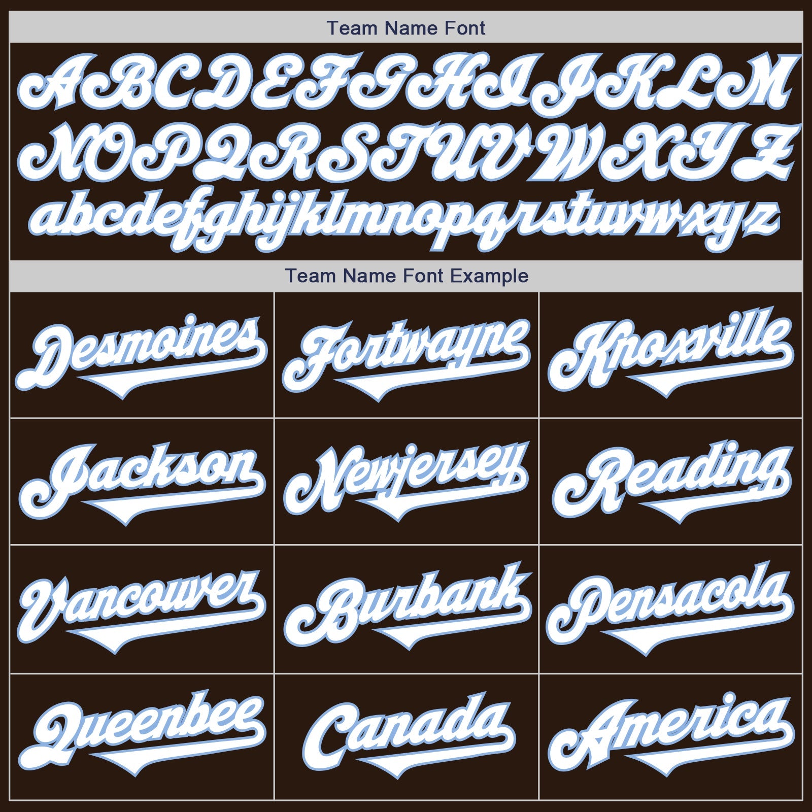 Custom Brown White-Light Blue Authentic Two Tone Baseball Jersey