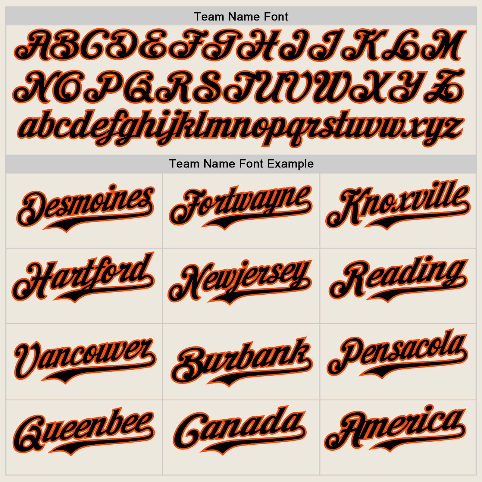 Custom Cream Black Pinstripe Orange Authentic Two Tone Baseball Jersey