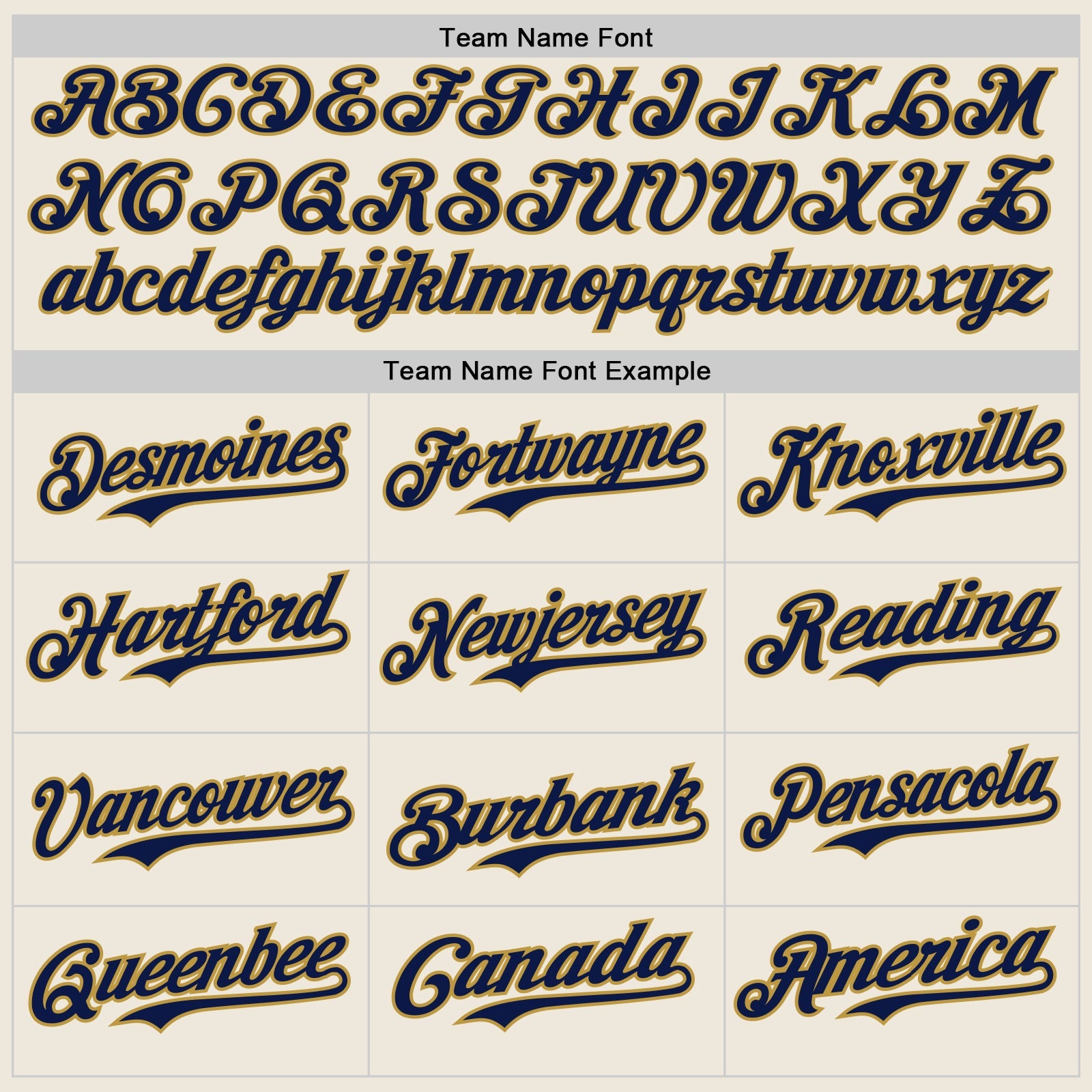 Custom Cream Navy Pinstripe Old Gold Authentic Two Tone Baseball Jersey