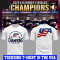 USA Team Hockey U18 Women’s World Champions 2026 Shirt Unisex