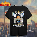 Ucla Bruins 2025 2026 back 2 back Tournament Champions trophies Shirt Unisex