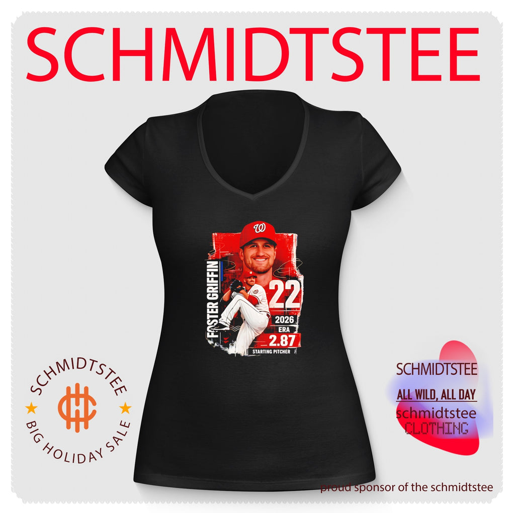 Washington Nationals Foster Griffin 2026 era starting pitcher shirt