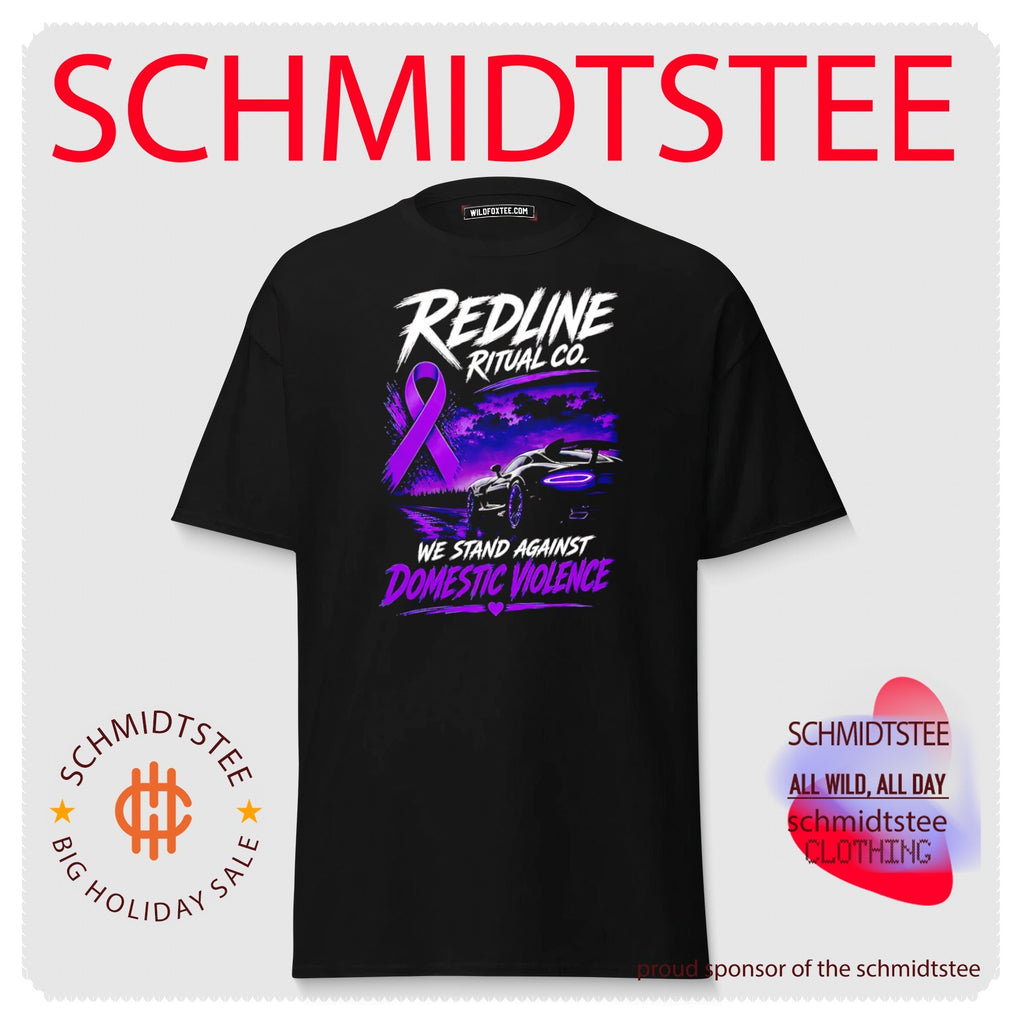 We stand against Domestic Violence Ribbon shirt