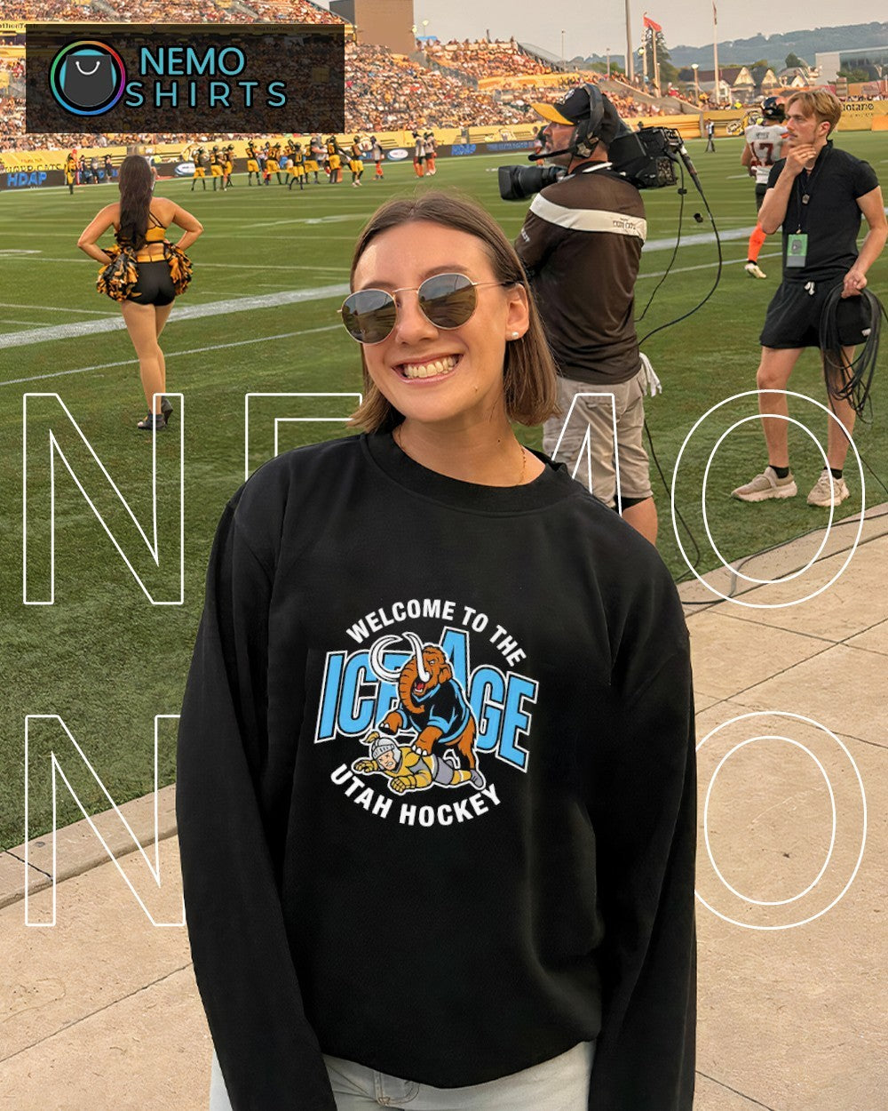 Welcome to the iceage Utah Mammoth hockey shirt