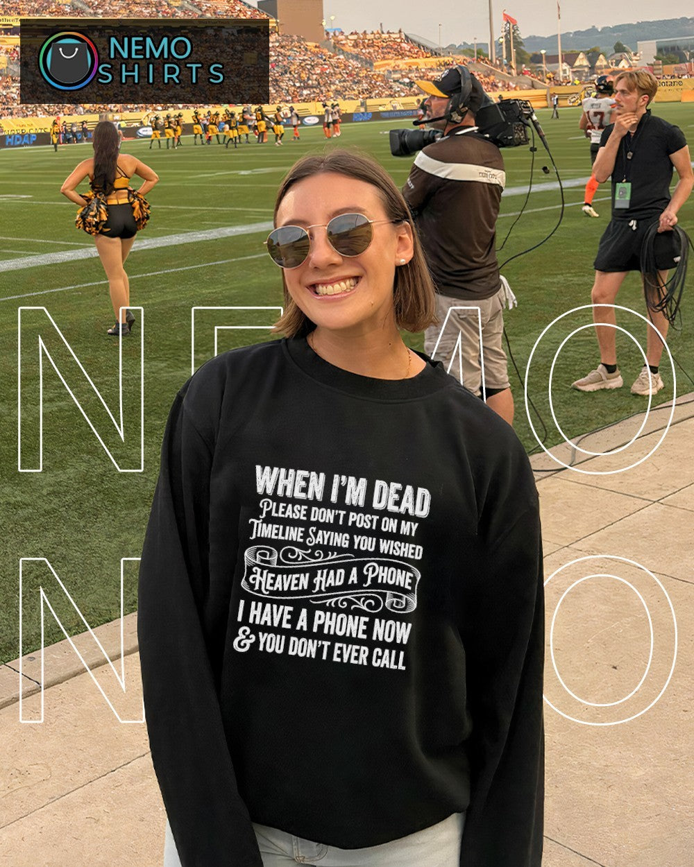 When I’m dead please don’t post on my timeline saying you wished quote shirt