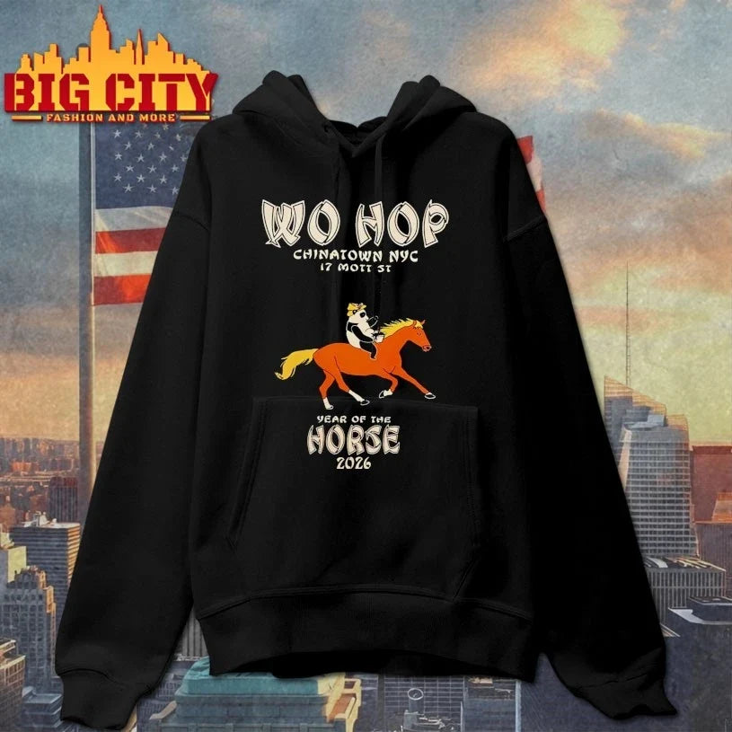Wo Hop Chinatown NYC Year Of The Horse 2026 Unisex