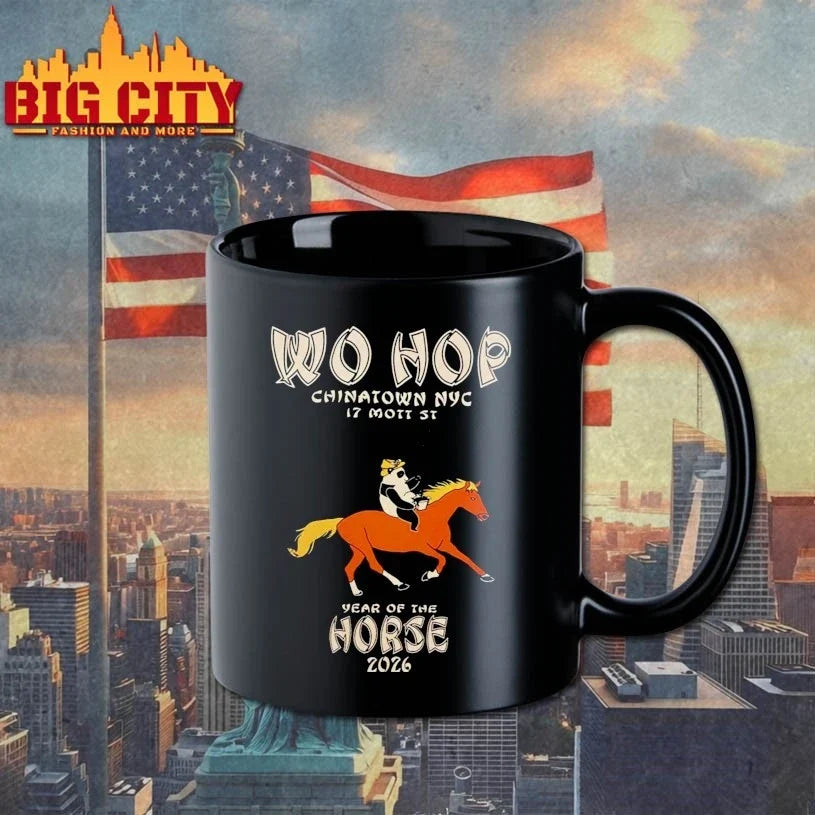 Wo Hop Chinatown NYC Year Of The Horse 2026 Unisex
