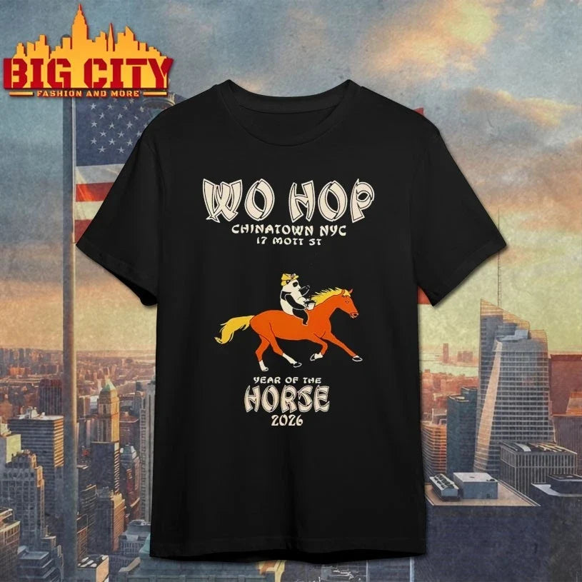 Wo Hop Chinatown NYC Year Of The Horse 2026 Unisex
