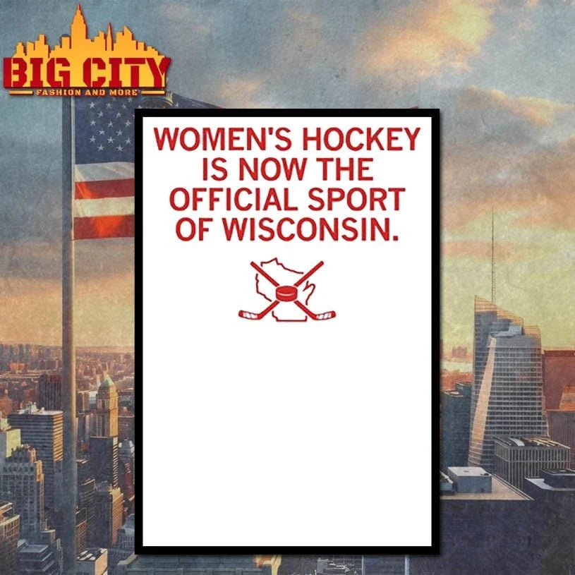 Women’s hockey is now the official sport of Wisconsin Unisex