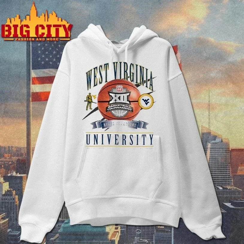 Wvu Womens Basketball New Era 2026 Big 12 Tournament Champions Shirt Unisex
