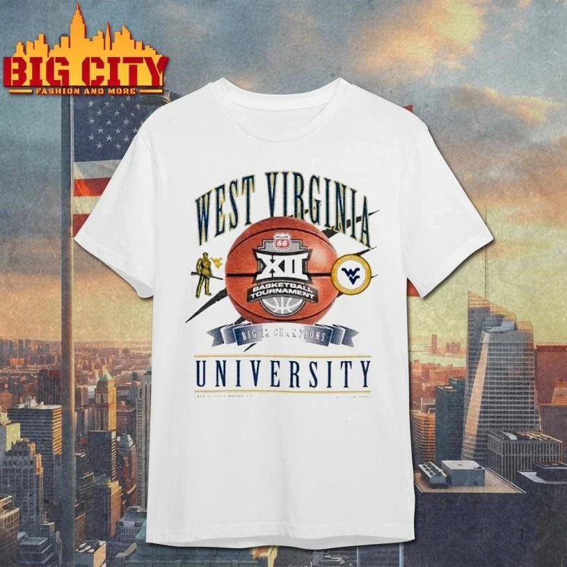 Wvu Womens Basketball New Era 2026 Big 12 Tournament Champions Shirt Unisex