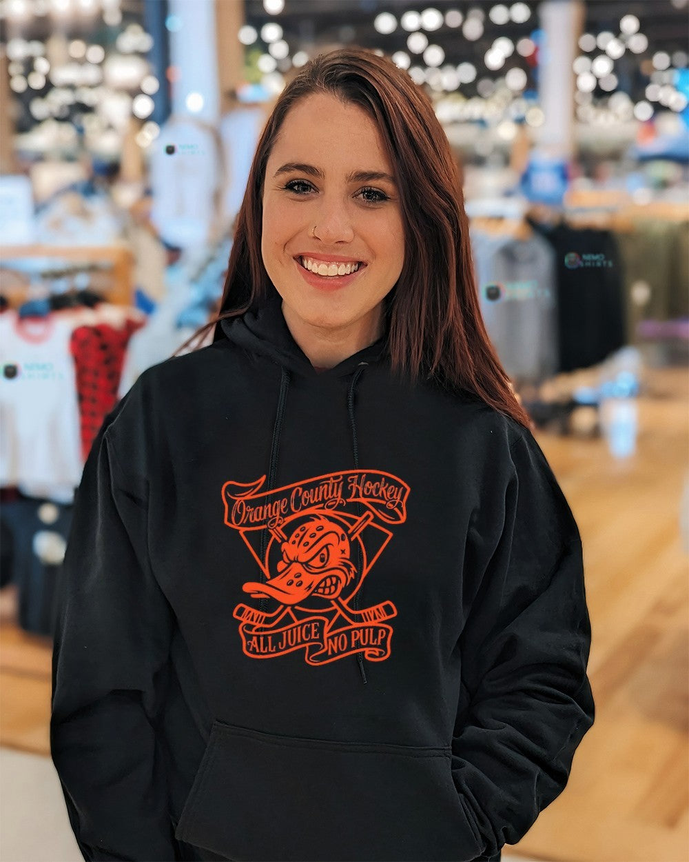 Orange county hockey all juice no pulp Anaheim Ducks shirt