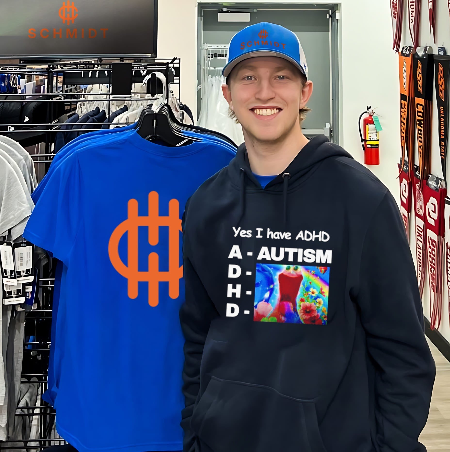 Yes I Have ADHD Autism Meme Neurodivergent shirt