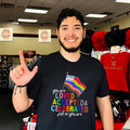 You Are Loved Accepted and Celebrated Just as You Are Pride shirt