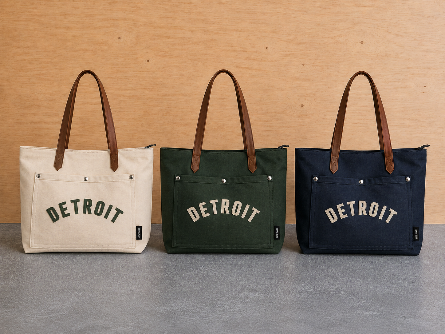 The Letterman Tote – Premium Cotton Canvas Tote