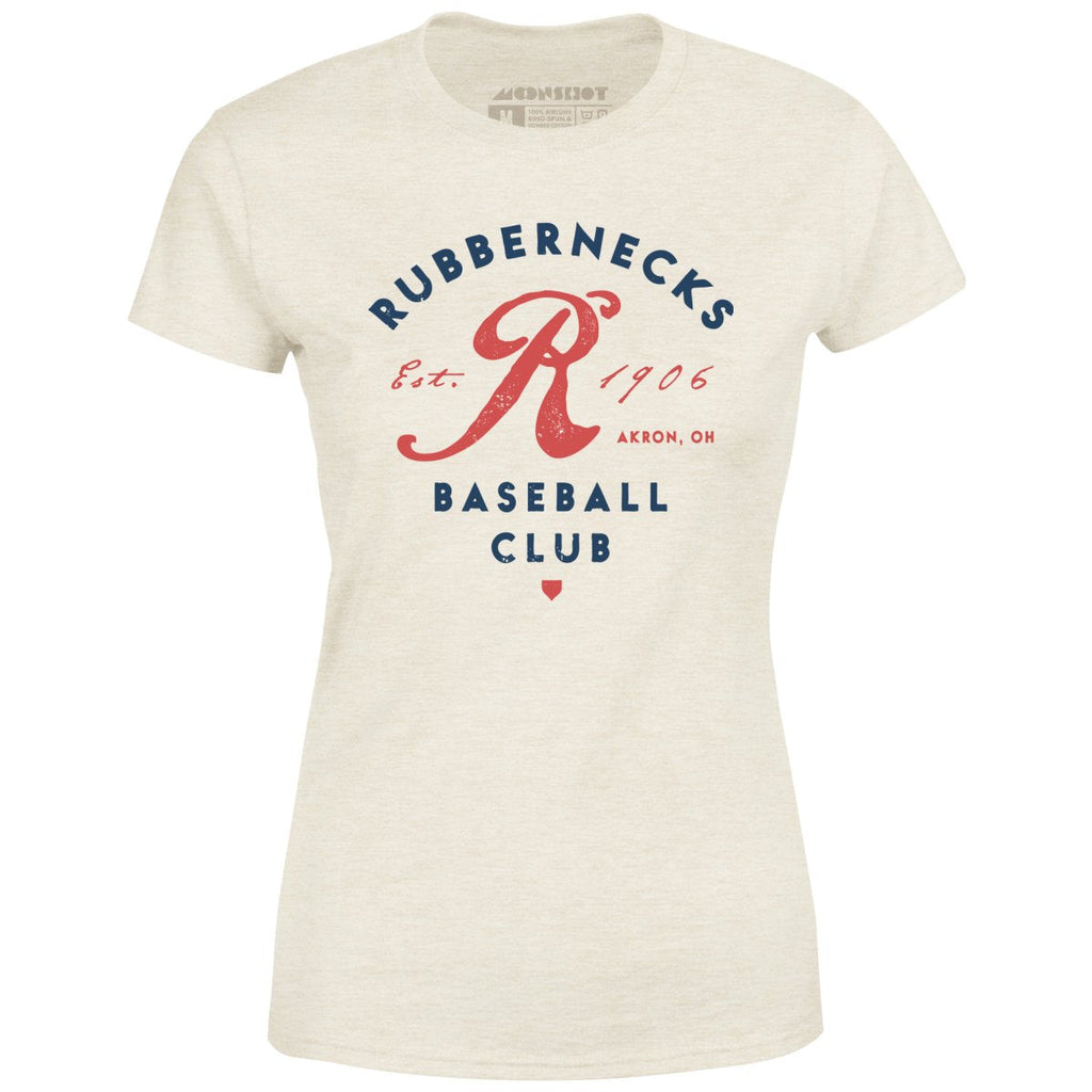 Akron Rubbernecks - Ohio - Vintage Defunct Baseball Teams - Women's