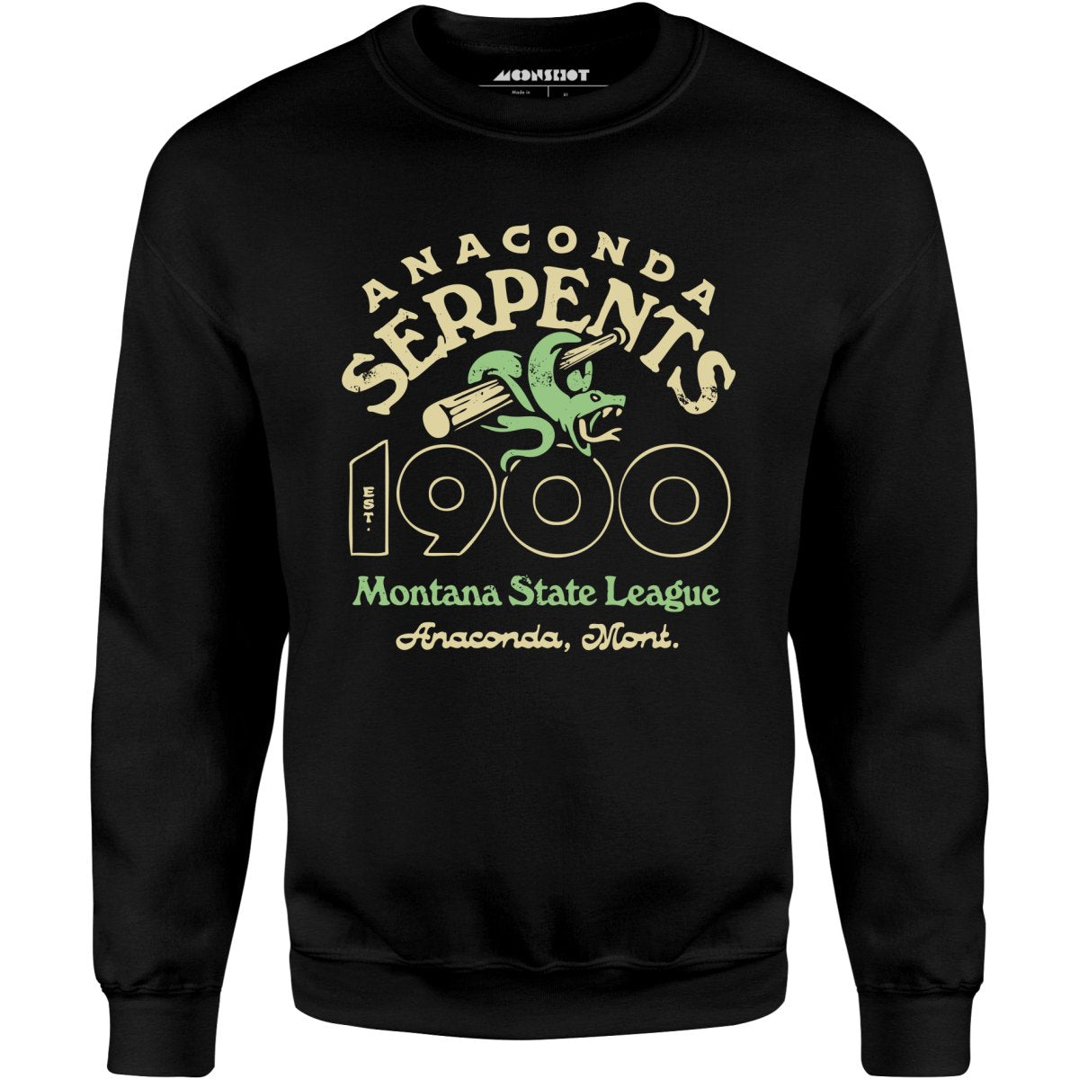 Anaconda Serpents - Montana - Vintage Defunct Baseball Teams - Unisex