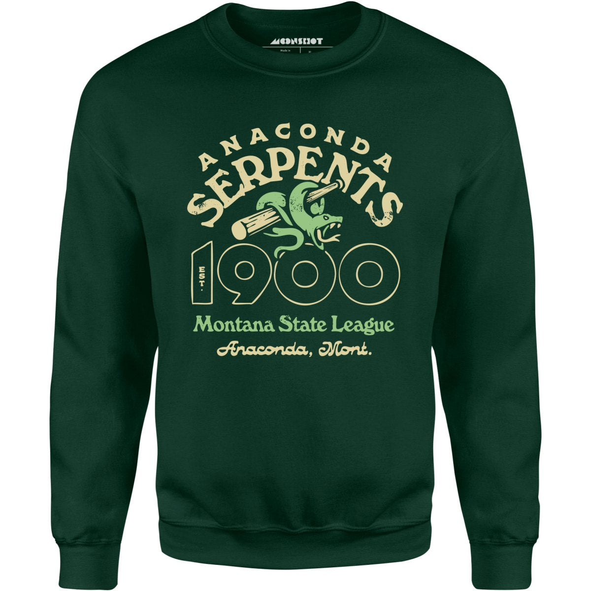 Anaconda Serpents - Montana - Vintage Defunct Baseball Teams - Unisex